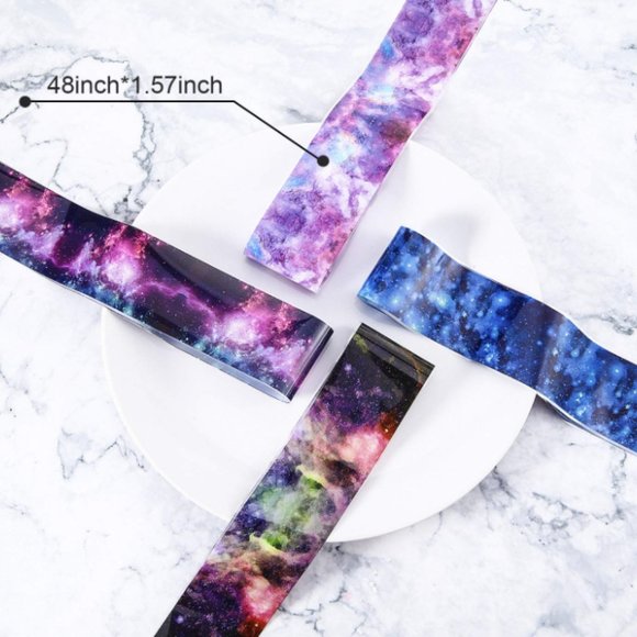 🌟 Holiday Clearance! 10 Nail Foil Transfer Stickers, Nail Decals - Picture 4 of 7